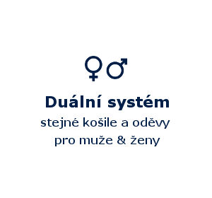 Pro muže i ženy stejné košile - dámské střihy