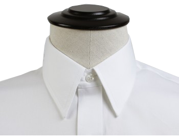 Úzký límec Kent pánská košile SmartMen