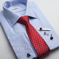 Luxusní košile na manžetové knoflíčky SmartMen
