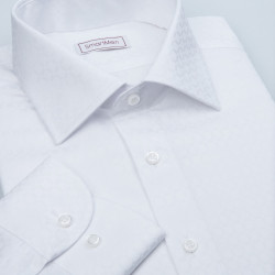 Bílá pánská společenská košile SmartMen přímo od výrobce