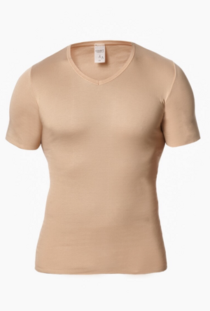 Neviditelné tričko pod košili v tělové barvě pánské