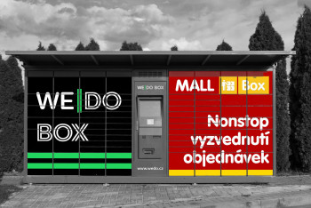 WE|DO výdejní box mall.cz