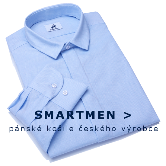 Pánské košile SmartMen přímo od českého výrobce za výhodné ceny