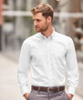 Pánská košile Button-down dlouhý rukáv Easy Care Russell Classic