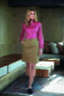 Dámská elastická sukně Chino Austin Business Casual Brook Taverner Prodloužená délka 63 cm 