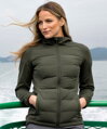Cutter&Buck hřejivá dámská hybridní bunda na zip Oak Harbor