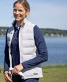 Cutter&Buck hřejivá dámská hybridní vesta na zip Oak Harbor