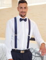 Elegantní široké hladké společenské šle na plesy