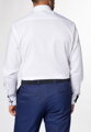 Pánská košile ETERNA Comfort Fit Royal Oxford bílá s modrým kontrastem Non Iron