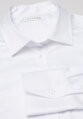 ETERNA Modern Classic dámská bílá Opaque neprosvítající halenka dlouhý rukáv rypsový kepr 100% bavlna Easy Iron