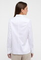 ETERNA Regular (Modern Classic) dámská bílá Opaque neprosvítající halenka dlouhý rukáv rypsový kepr 100% bavlna Easy Iron