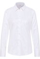 ETERNA Regular (Modern Classic) dámská bílá Opaque neprosvítající halenka dlouhý rukáv rypsový kepr 100% bavlna Easy Iron
