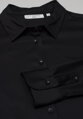 Žakárová černá dámská halenka ETERNA Fitted (Slim Fit) bavlna Easy Iron