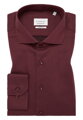ETERNA Modern Fit vínová košile s jemnou strukturou 100 % bavlna Non iron