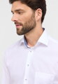 Pánská bílá košile ETERNA Modern fit s kontrastem