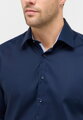 Kvalitní popelínová pánská košile ETERNA Modern fit navy