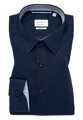 Kvalitní popelínová pánská košile ETERNA Modern fit navy