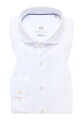 1863 BY ETERNA Jersey luxusní pletená pánská košile bílá Modern Fit super soft Easy Care