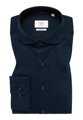 1863 BY ETERNA Jersey luxusní elastická pánská košile půlnoční modrá Modern Fit super soft Easy Care