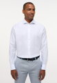 Lněná pánská košile bílá 1863 by ETERNA Modern fit Extra Soft