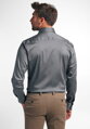 Pánská stretch šedá elegantní košile ETERNA Modern Fit Easy Iron