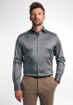 Pánská stretch šedá elegantní košile ETERNA Modern Fit Easy Iron