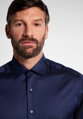 1863 BY ETERNA luxusní keprová košile půlnoční modrá Modern Fit super soft Non Iron