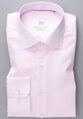 1863 BY ETERNA luxusní keprová košile růžová Modern Fit super soft Non Iron