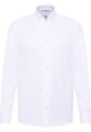 Pánská bílá nežehlivá košile Button-down ETERNA Modern Fit ze 100% bavlny Non Iron Cover
