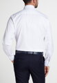 ETERNA Modern Fit bílá neprosvítající košile dlouhý rukáv Rypsový kepr Non Iron Cover