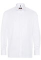 ETERNA Modern Fit bílá neprosvítající košile Cover dlouhý rukáv Rypsový kepr Non Iron 100% bavlna Francouzská manžeta Límeček Kent Prodloužený rukáv 68 cm 