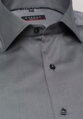 ETERNA Modern Fit šedá neprůhledná košile dlouhý rukáv Non Iron Cover