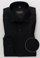 ETERNA Modern Fit černá neprosvítající košile dlouhý rukáv Rypsový kepr Non Iron
