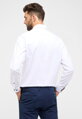 ETERNA Modern fit bílá košile Cover s červeným kontrastem Non Iron