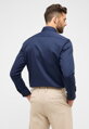 Navy košile ETERNA Modern fit Cover s červeným kontrastem Non Iron