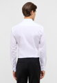 Luxusní bílá pánská strečová košile s kontrastem ETERNA Slim fit 
