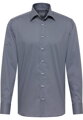 Vzorovaná nežehlivá košile ETERNA Modern fit Dynamic cotton v navy barvě