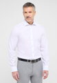 Pánská bílá košile ETERNA Slim fit s kontrastem