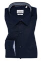 Kvalitní popelínová pánská košile ETERNA slim fit navy