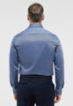 Pánská modrá košile ETERNA Slim fit s jemnou strukturou 