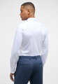 1863 BY ETERNA Jersey luxusní pletená pánská košile bílá Slim Fit super soft Easy Care