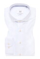 1863 BY ETERNA Jersey luxusní pletená pánská košile bílá Slim Fit super soft Easy Care