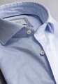 1863 BY ETERNA luxusní pánská košile modrý proužek ETERNA Slim Fit super soft Easy Care