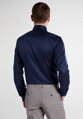 1863 BY ETERNA luxusní keprová košile půlnoční modrá Slim Fit super soft Non Iron Dlouhý rukáv 67 cm