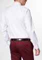 ETERNA Slim Fit bílá neprosvítající košile Cover Non Iron - Prodloužený rukáv 70 cm