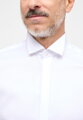 ETERNA Slim Fit smokingová bílá neprosvítající košile stojáček na manžetové knoflíčky Non Iron Cover