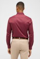 Vínová košile ETERNA Slim fit Cover s červeným kontrastem Non Iron