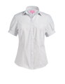 Proužkovaná dámská košile Pescara Semi fitted krátký rukáv Brook Taverner Easy Care