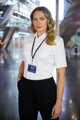 Pilotka košile dámská krátký rukáv Trapani slim fit bílá bavlna Non Iron