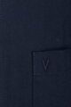 Marvelis Modern Fit pánská košile 100 % popelín modrá Navy prodloužený rukáv